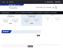 Tablet Screenshot of cdcsantateresita.com